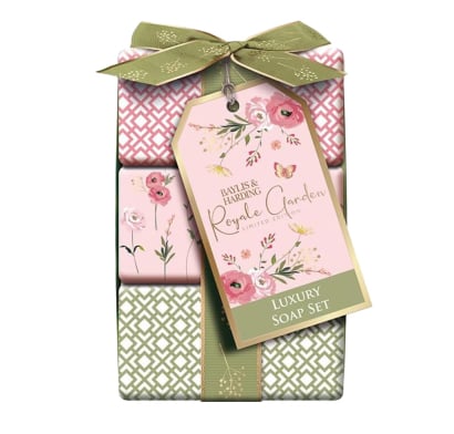 Set Baylis & Harding Royale Garden Rose 100 G 3 Unidades