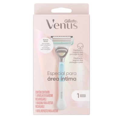 Afeitadora Gillette Venus íntima Razor 1 Unidad