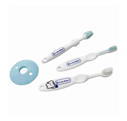 Set De Higiene Bucal Lucky Baby 3 Unidades