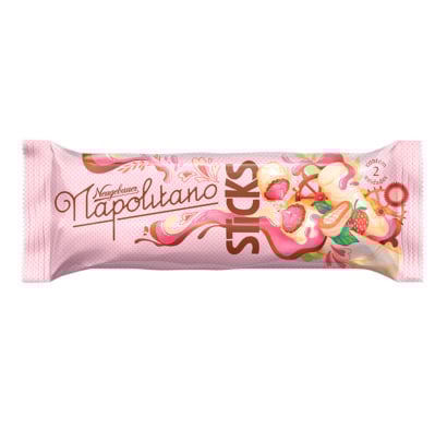 Barquillo Bibs Sticks Rellenos Napolitano 32 G
