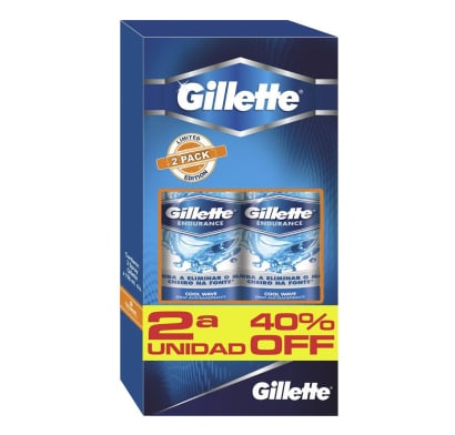 Pack Desodorante En Aerosol Gillette Cool Wave 150 Ml 2 Unidades