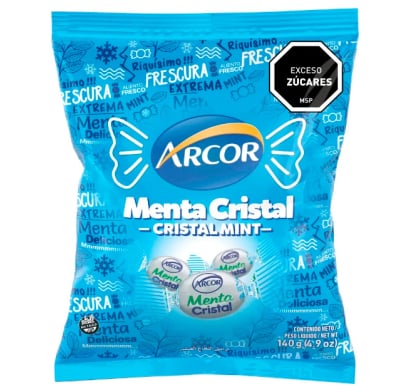 Caramelo Menta Cristal 140 G