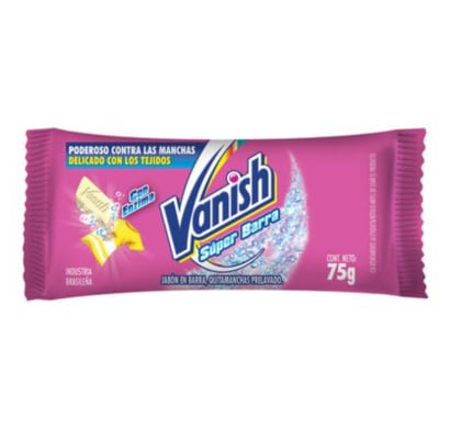 Jabón En Barra Para Ropa Vanish Super 75 G