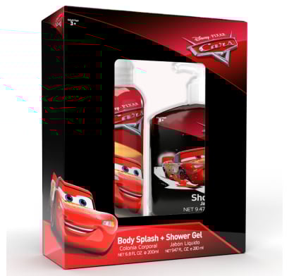 Colonia Disney Cars Edt 200 Ml + Gel De Ducha 280 Ml