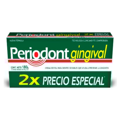 Pasta De Dientes Periodont Gingival 90 G 2 Unidades