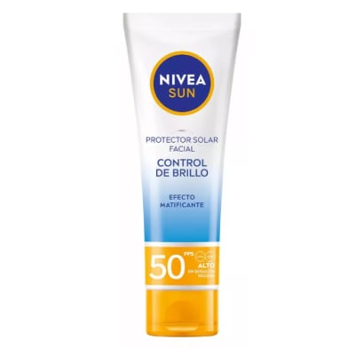 Protector Solar Nivea Sun Facial Antibrillo Fps50 50 Ml