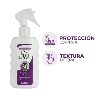 Protector Solar Six Splash FPS30 210 ml