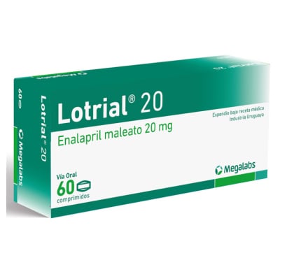 Lotrial 20 Mg 60 Comprimidos