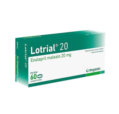Lotrial 20 Mg 60 Comprimidos