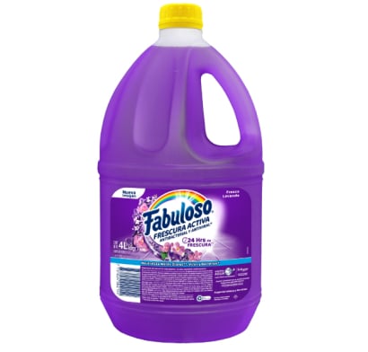 Limpiador Líquido Fabuloso Lavanda Antibacterial 4 L
