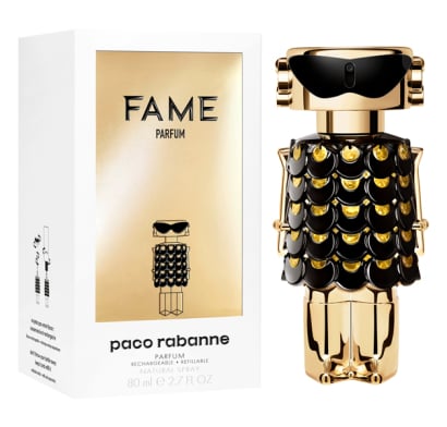 Perfume Recargable Rabanne Fame Parfum 80 Ml