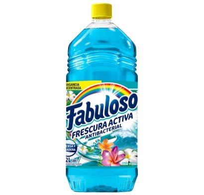 Limpiador Líquido Fabuloso Mar Fresco Antibacterial 2 L
