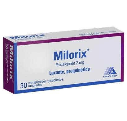 Milorix 30 Comprimidos 2 Mg