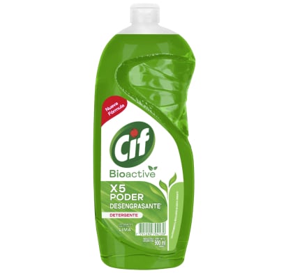 Detergente Cif Bioactive Lima 900 Ml