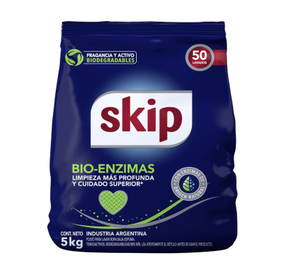 Skip Polvo Bio Enzimas 5 Kg