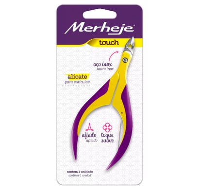 Alicate Merheje Touch Amarillo Y Violeta