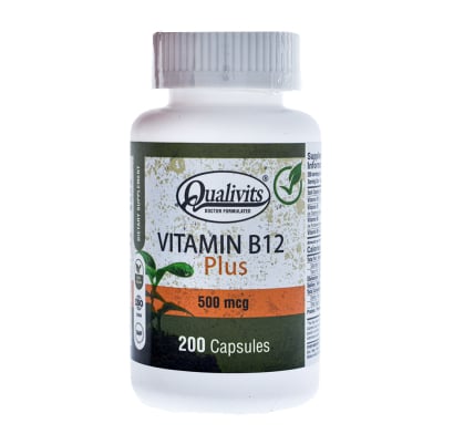 Vitamina B 12 Qualivits Plus 500 Mcg