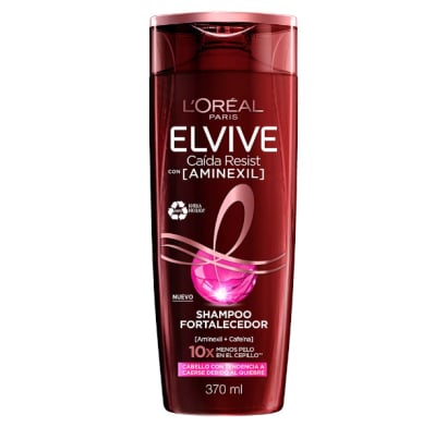 Shampoo Elvive Anti Fall Caída Resist Con Aminexil 370 Ml