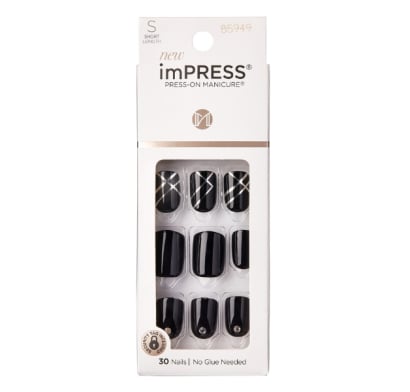 Uñas Postizas Kiss Impress Im20z Burning