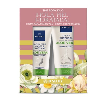 Pack Crema Corporal Dr. Selby Aloe Vera 200 G + Crema De Manos 75 G