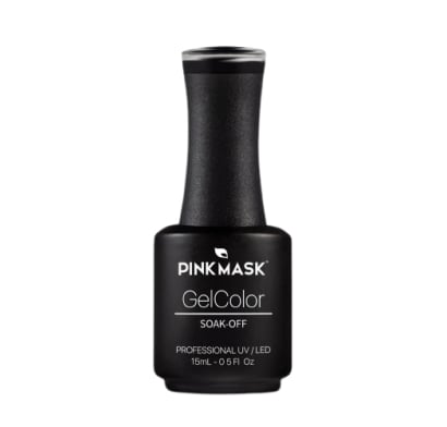 Esmalte Semipermanente En Gel Pink Mask Back In Black