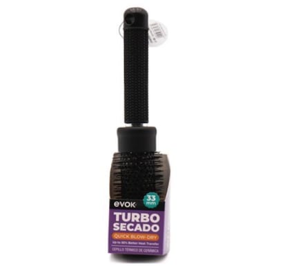 Cepillo Para El Pelo Evok Térmico De Cerámica 33 Mm