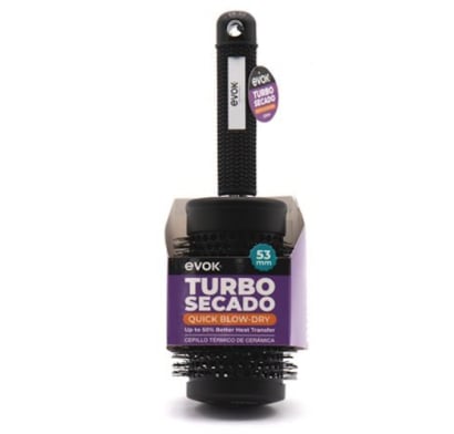 Cepillo Para El Pelo Evok Térmico De Cerámica 53 Mm