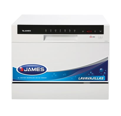 Lavavajillas James Compacto 6 Cd Blanco