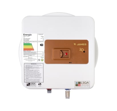 Termotanque James Línea Prisma De Cobre 20 L