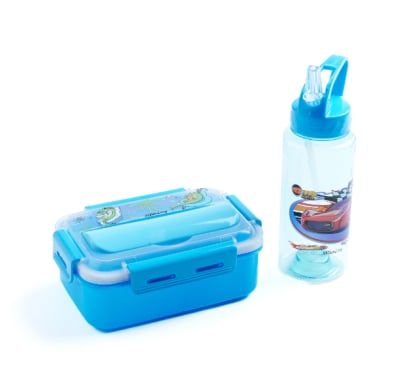 Tupper Y Botella Happy Paper Colores Surtidos