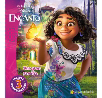 Libro Encanto - Una Gran Familia Con Rompecabezas