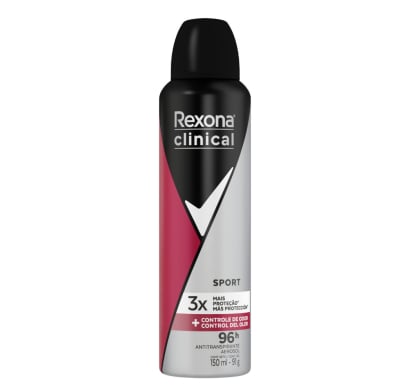 Antitranspirante En Aerosol Rexona Clinical Men Sport 150 Ml