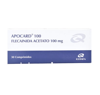 Apocard 100 Mg 30 Comprimidos
