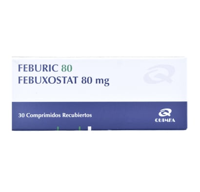 Feburic 80 Mg 30 Comprimidos