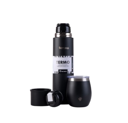 Set Matera Terrano Bala + Mate Negro