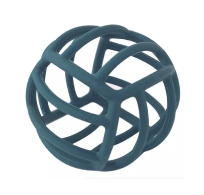 Mordillo Silicona Pelota Storki Azul