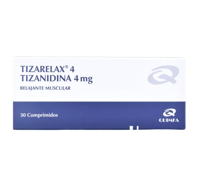 Tizarelax 4 Mg 30 Comprimidos