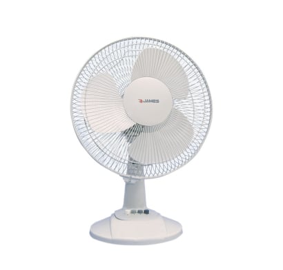 Ventilador De Mesa James Vmj-9a Blanco
