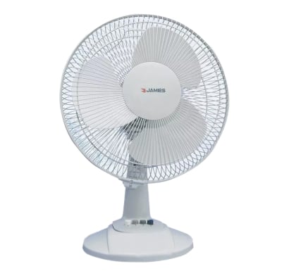Ventilador De Mesa James Vmj-9a Blanco