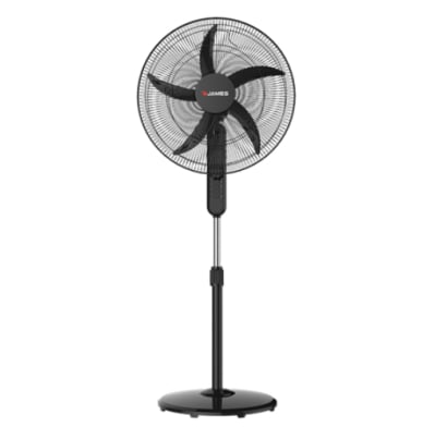 Ventilador De Pie James 20bk Negro