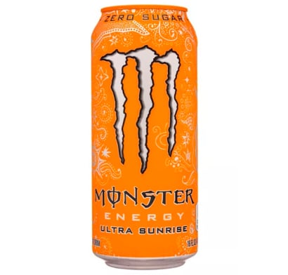 Energizante Monster Ultra Sunrise Sin Azúcar 473 Ml
