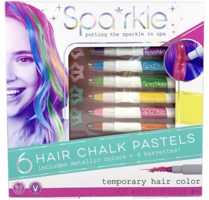 Set De Tizas Para El Pelo 6 Unidades