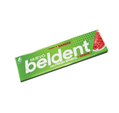 Beldent Chicle Sabor Sandía 10 G