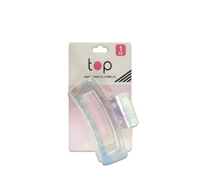 Pinza para el Pelo Top Transparente 1 Unidad