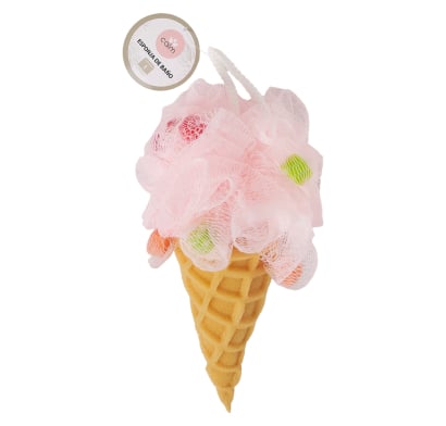 Esponja De Baño Calm Helado 1 Unidad Colores Surtidos