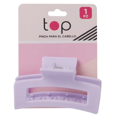 Pinza Para El Pelo Top Cuadrada 1 Unidad Colores Surtidos