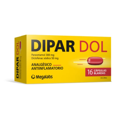 Dipar Dol 16 Cápsulas Blandas