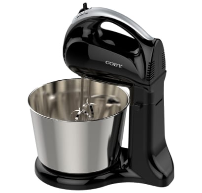 Batidora Coby Con Bowl De Aluminio