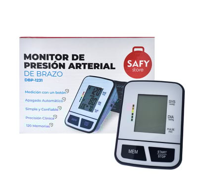 Monitor De Presión Para Brazo Safy Dbp-123