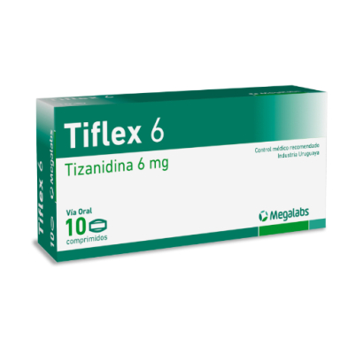 Tiflex 10 Comprimidos 6 Mg